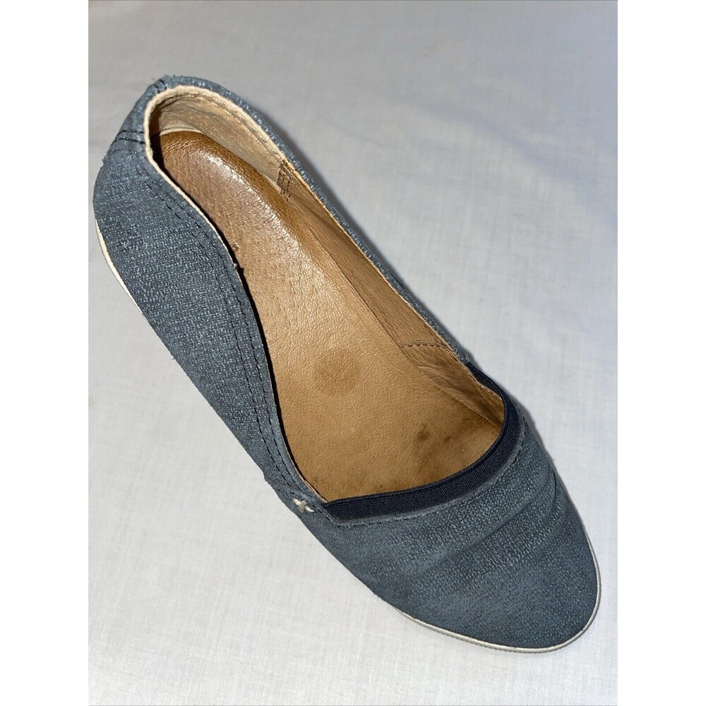Frye Women’s Casual Loafers Size 8 M Blue Denim Comfort Outdoors Relaxed